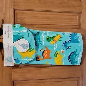Tommy Bahama kids hooded towel poncho dinosaurs